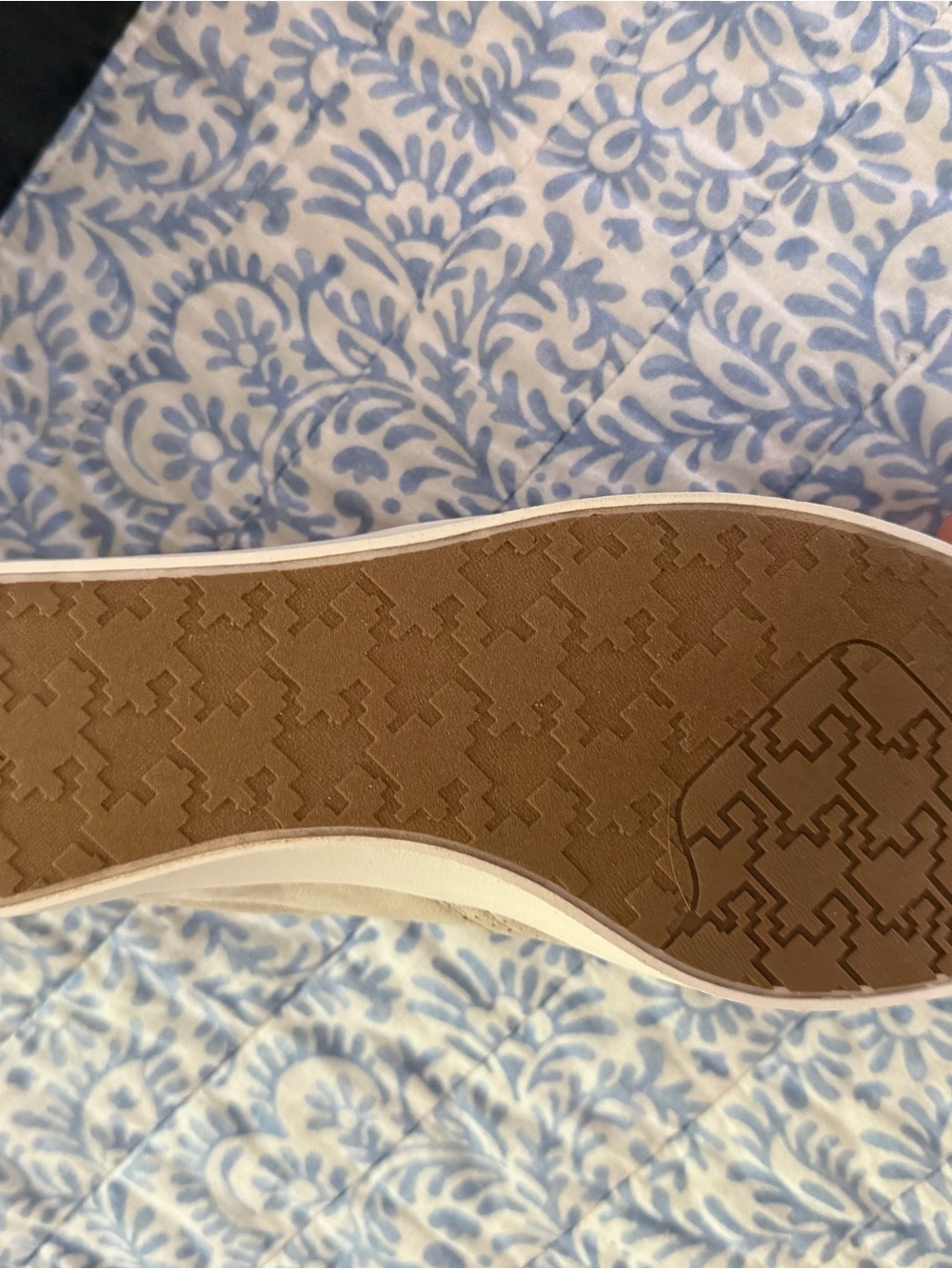 Doctor Scholl’s Slip-On Perforated Casual Shoe in Light Beige - Picture 3 of 9